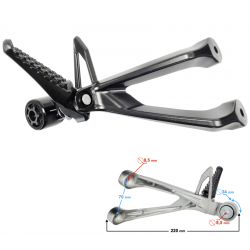 Rear right footrest Naked 50