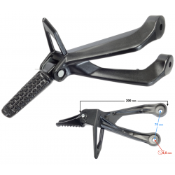 Front right footrest Naked 125