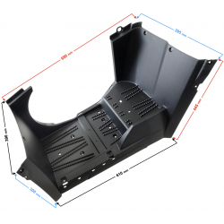 Steering column support HISUN Tactic 550