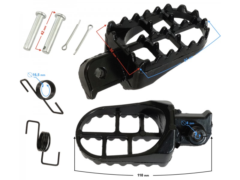 Footrest for Cross PW50