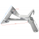 Rear left footrest BLADE R Rear left footrest BLADE R