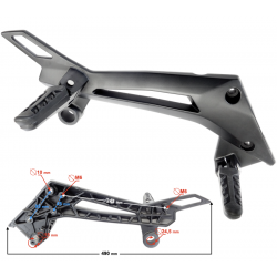 Right rear footrest Stratos 125 Right rear footrest Stratos 125