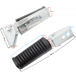 Rear footrest Street-R 125