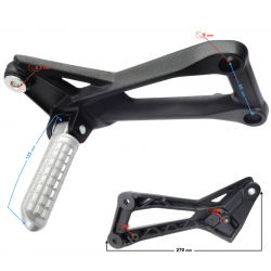 Rear Right Footrest VOGE 300 DS