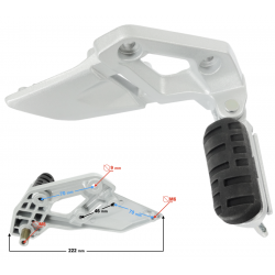 Footrest (Drivers Set Right) VOGE 525DSX