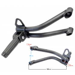 Footrest (passenger set right) VOGE 525DSX
