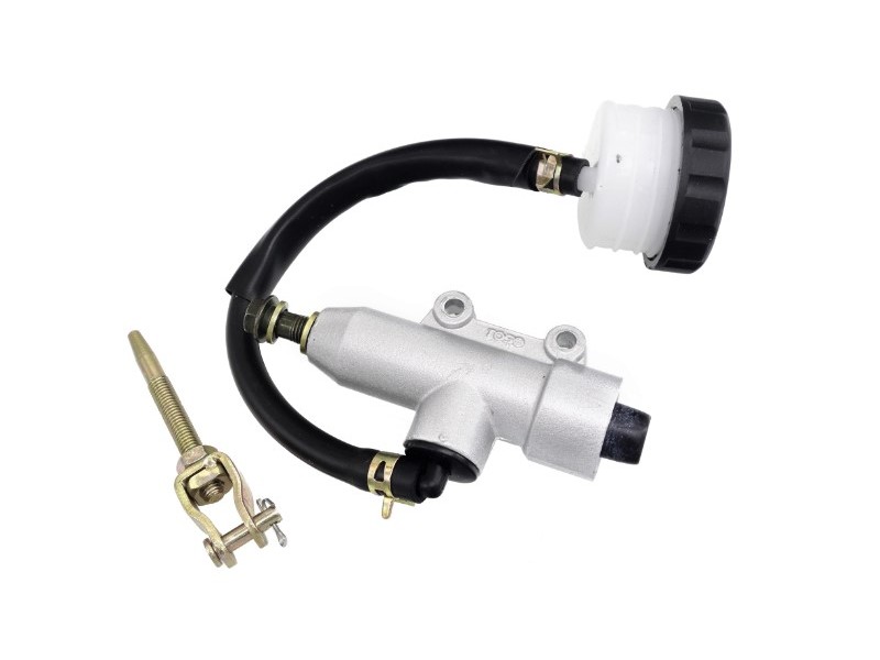 Rear brake pump for ATV