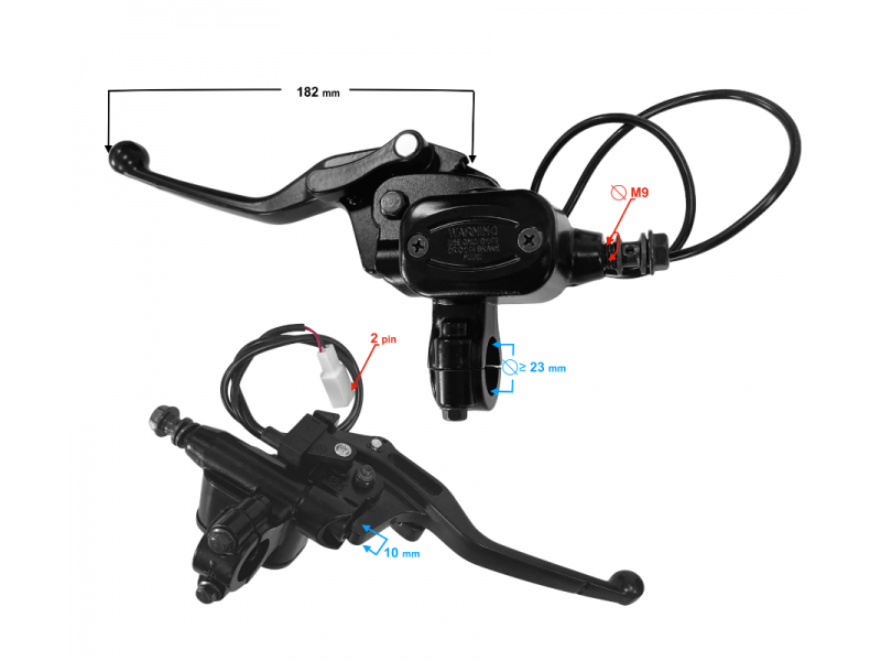 Rear brake pump ATV Terrax