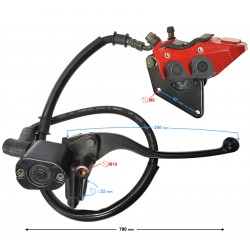 Front brake pump full set , for FR 2 moped