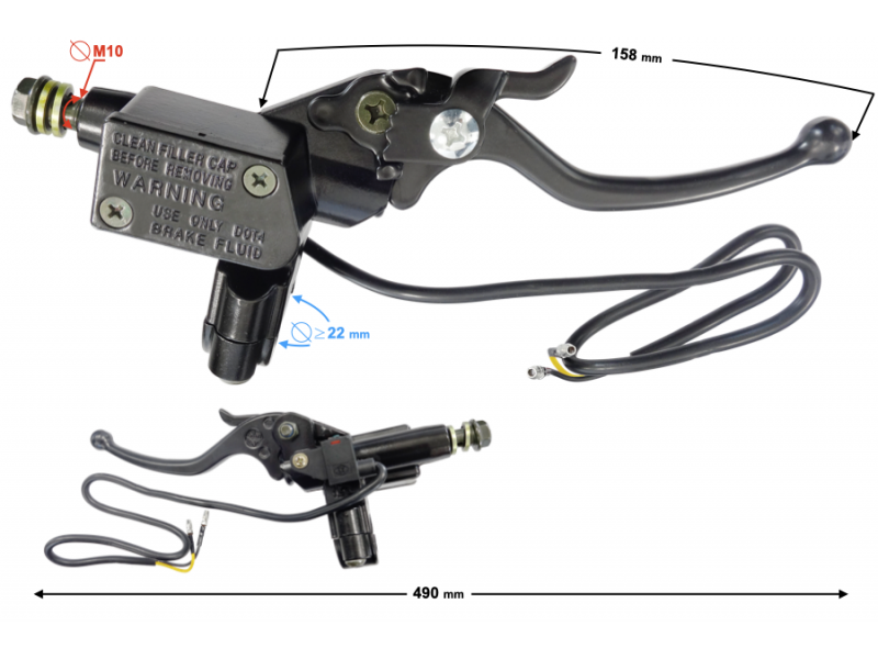 Front right brake pump Pentora