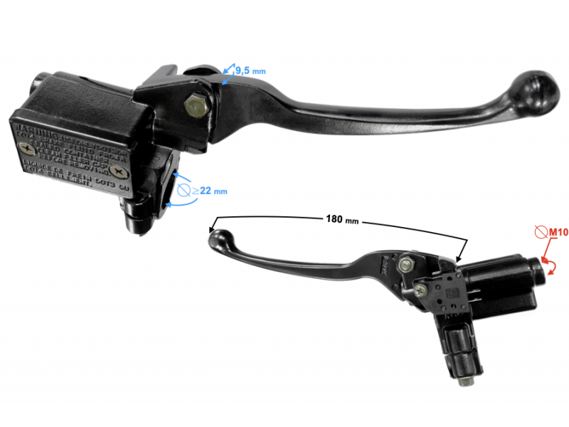 (WHOLESALE) Front Brake Master Cylinder Falcon 125 2 E5