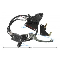 Front brake pump for E-Max scooter , full set