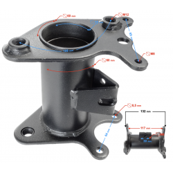 Rear axle hub ATV Thor 125