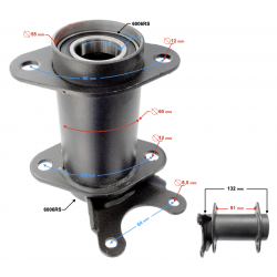 Rear Hub ATV Raptor 125