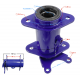 Rear axle hub blue T-rex 125