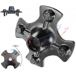 Wheel hub rear Discover 200