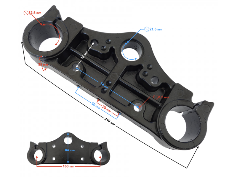 Front suspension shelf for Cross CRF50