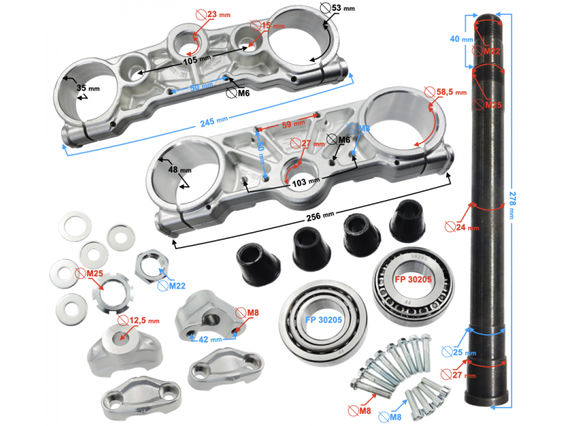 NXT300 front suspension shelf kit NXT300 front suspension shelf kit