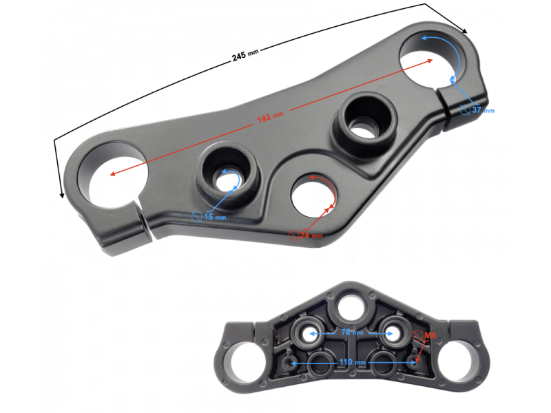 Steering wheel shelf NXT125