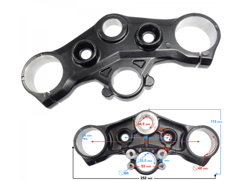 Handlebar shelf Naked 50