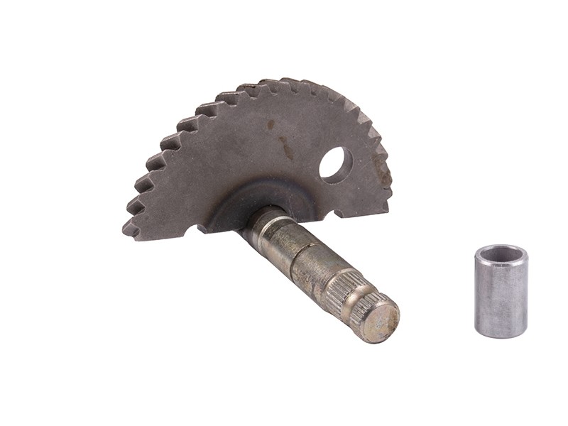 Kick starter shaft (crescent moon) for Delfin scooter (shaft length 72 mm.)