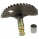 Kick starter shaft (crescent moon) for Challenger 2 scooter