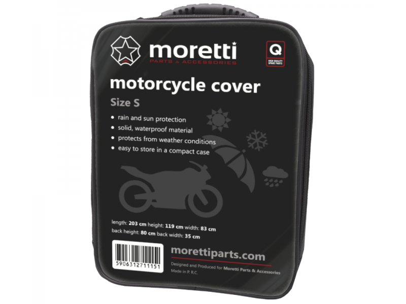 Moretti, size S motorcycle cover