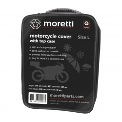 Motorcycle cover with trunk, size L, Moretti Motorcycle cover with trunk, size L, Moretti