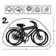 Cover for 2 bicycles Cover for 2 bicycles