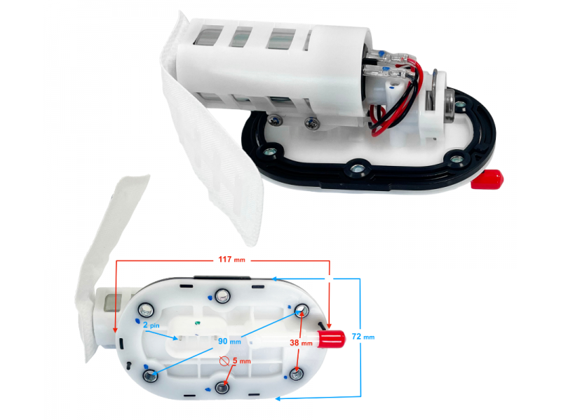 Fuel pump for B-Max scooter, injection type II