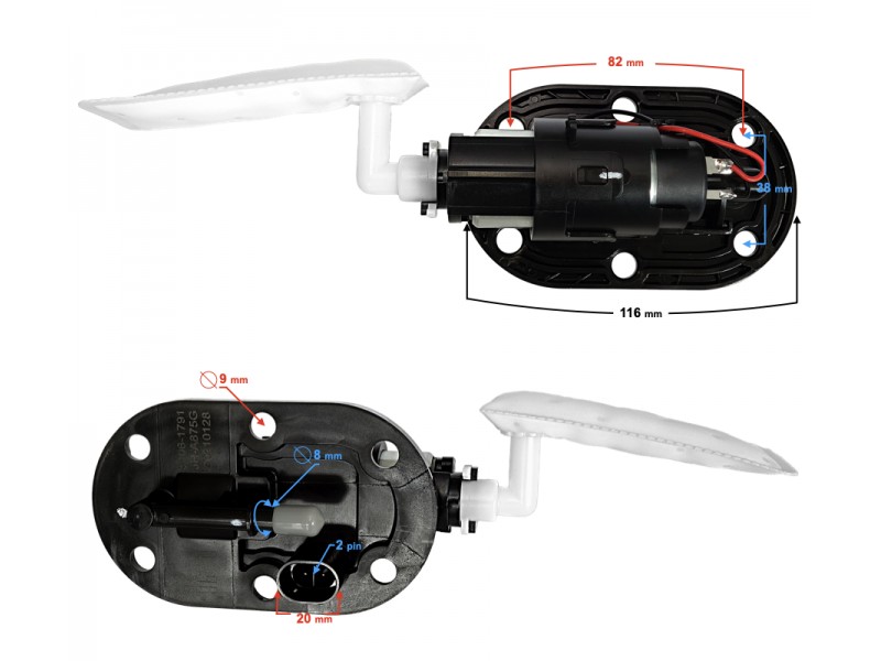 Fuel pump Sprint/ Fighter/ Volcano 50 Fuel pump Sprint/ Fighter/ Volcano 50