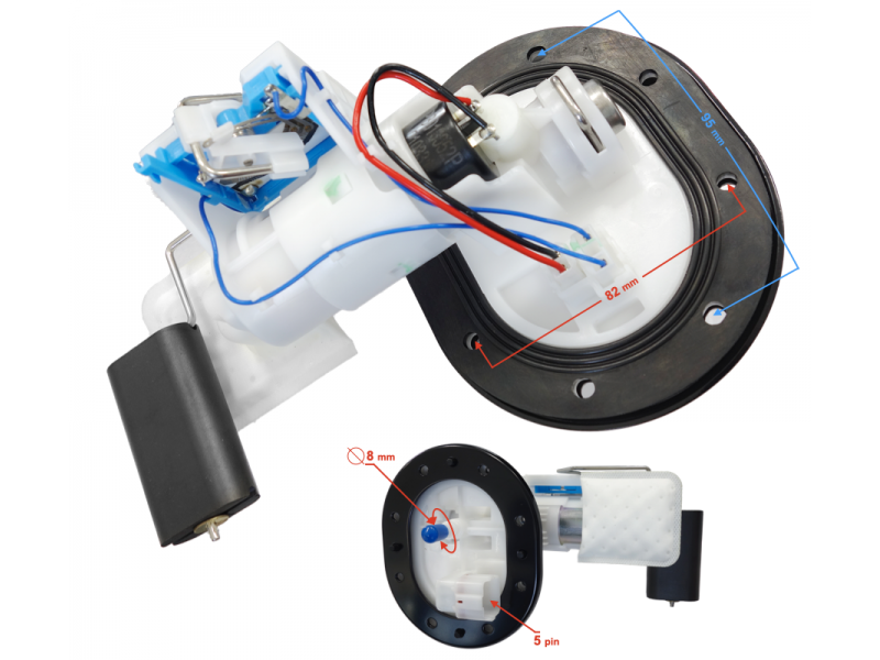 Fuel pump with fuel sensor VOGE 300 AC/DS Fuel pump with fuel sensor VOGE 300 AC/DS