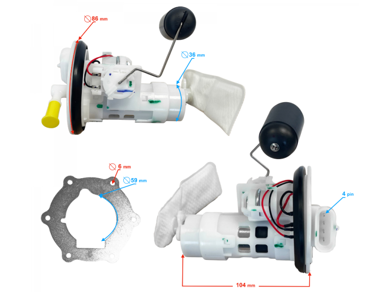 Fuel pump Coral 50