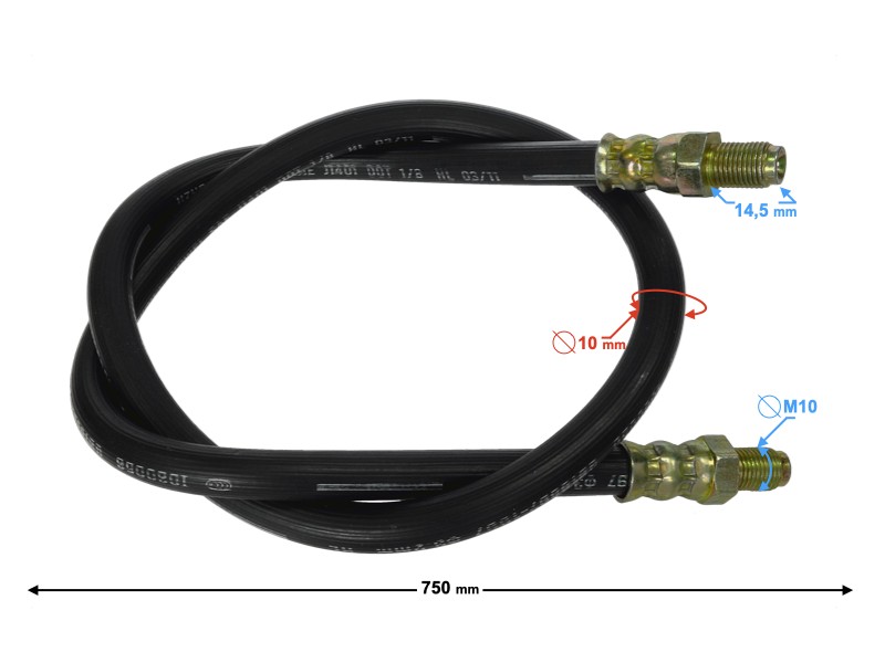 Brake cable for MZ, cable length75cm Brake cable for MZ, cable length75cm