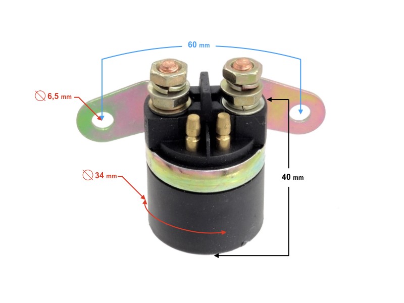 Starter relay FNX 4T motorcycle