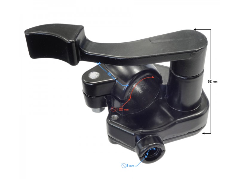 ATV Metal Gas grip