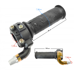 Pocket dirt bike throttle controler
