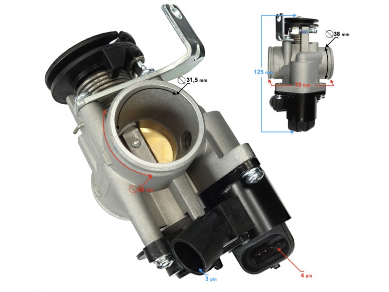 Throttle Blade R Throttle Blade R