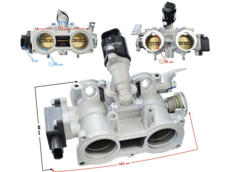 Throttle VOGE 500DS / 500AC