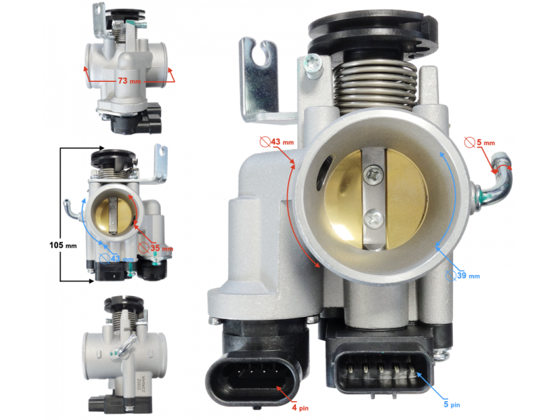 Throttle VOGE 125R Throttle VOGE 125R