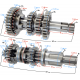 Gearbox Bashan 200cc