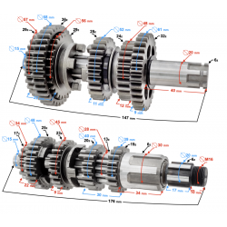 Gear box NXT150 Gear box NXT150