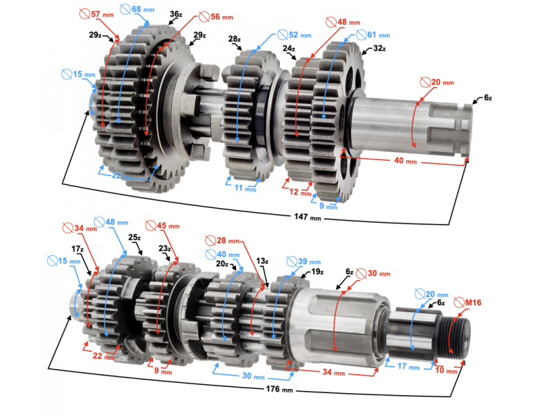 Gear box NXT150