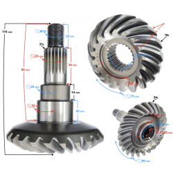 Center differential for Tactic 550