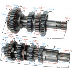 Gearbox DB250 MZK