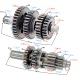 Gearbox for Neken moped