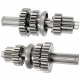 Gearbox for Moretti horizontal 152FMH engine, 110cc 4T, 4-speed manual