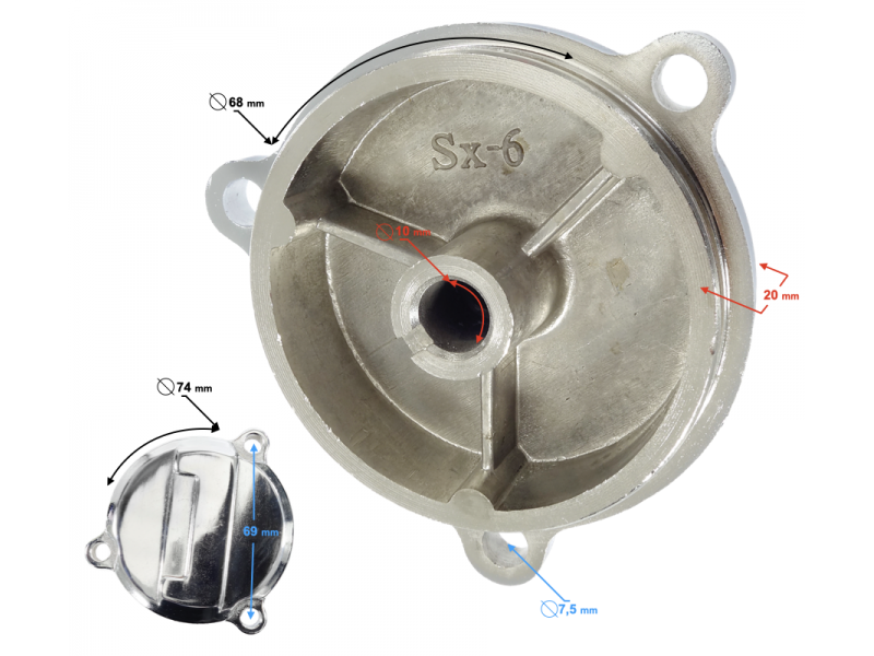 Starter wheel cover Bashan 200