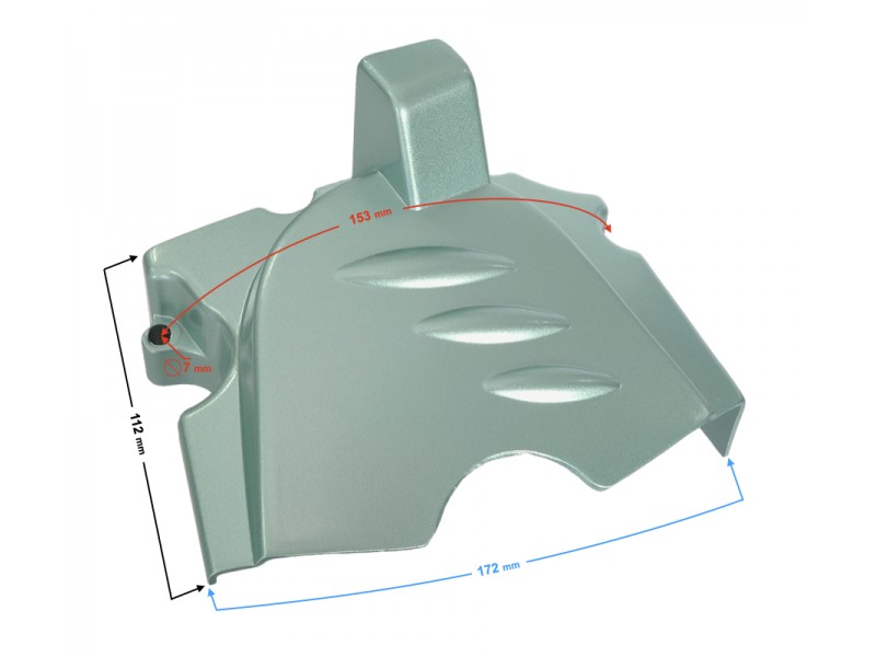 Engine cover - gears for Bashan 200 quad