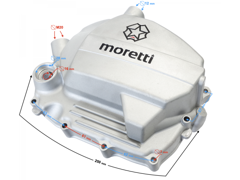 NXT250 Base Clutch Cover